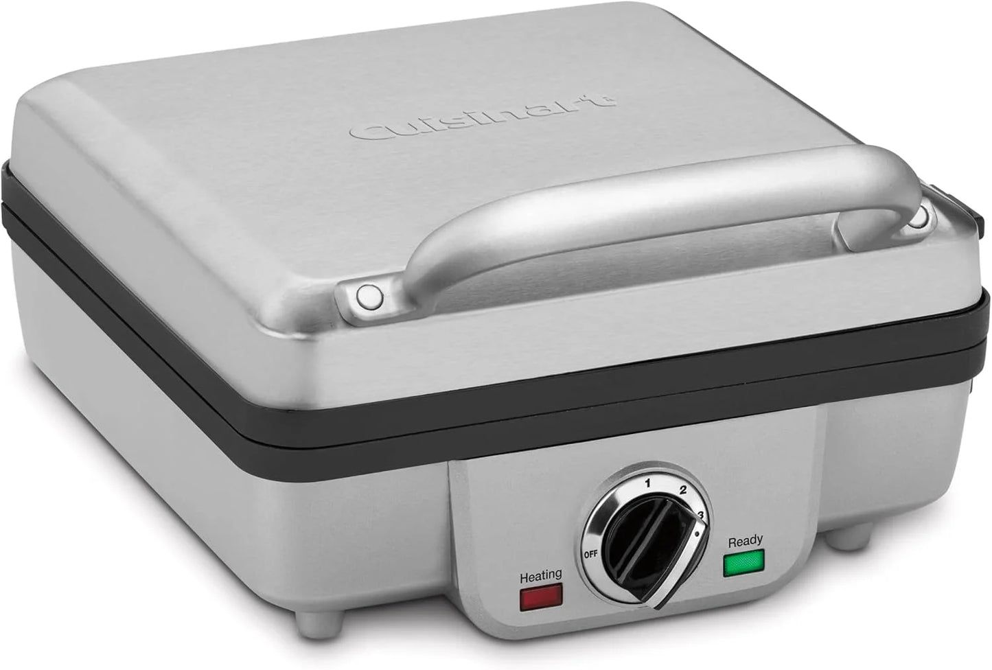 Cuisinart Belgian Waffle Maker, 2-in-1 Nonstick Pancake Plates, 4 Pockets