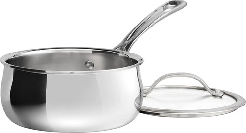 Cuisinart PureClad™ Triple-Ply 1.5 Qt. Stainless Steel Saucepan with Cover, PCT19-16