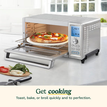 Cuisinart Convection Toaster Oven, 15-Function, 1800W, Stainless Steel