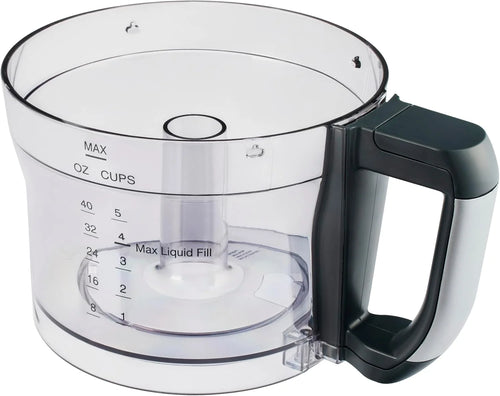 Cuisinart FP-8WB Replacement Work Bowl with White Handle Fits Models FP-8, FP-8MB, FP-8P1, FP-8SV, FP-8GM, & FP-8SVP1 Only OEM