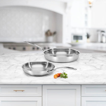 Cuisinart Custom-Clad 5-Ply 9" & 11" Fry Pan Set