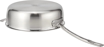 Cuisinart MCP33-24HN MultiClad Pro Stainless 3-1/2-Quart Saute with Helper and Cover Skillet, 3.5-Quart, Sauté Pan w/Helper & Cover