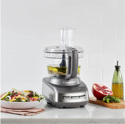 Cuisinart FP-110AG Core Custom 10-Cup Multifunctional Food Processor, Anchor Gray