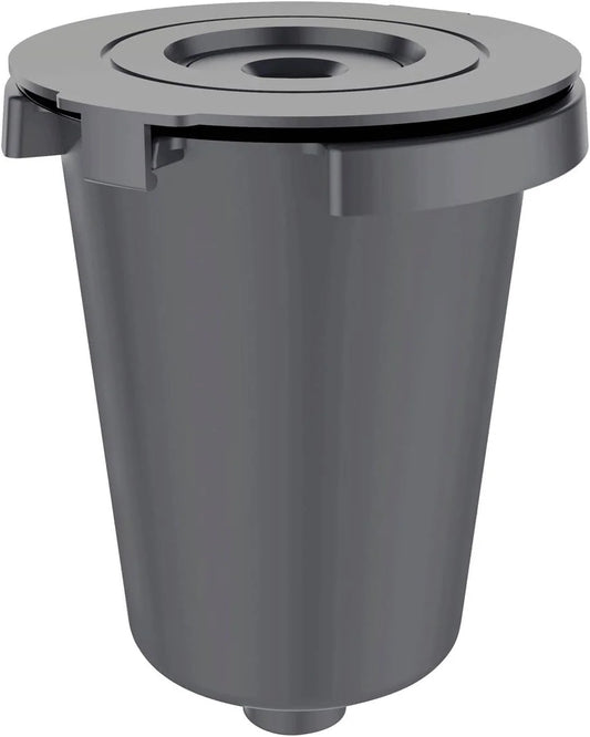 Cuisinart SS-RFC HomeBarista Reusable Filter Cup – Brew Coffee or Tea and Drop Wasteful Plastic from Single-Serve Pods with Sustainable Coffee Accessories, Gray