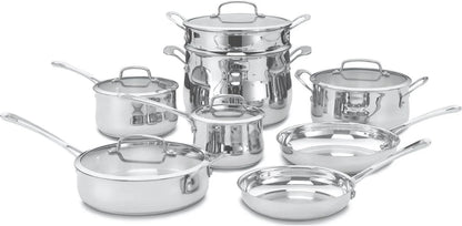Cuisinart Contour Stainless 13-Piece Cookware Set