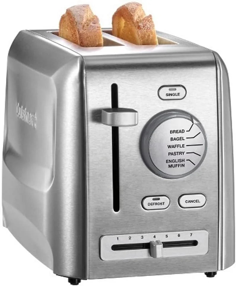Cuisinart CPT-620P1 2-Slice Custom Select Toaster, Stainless Steel