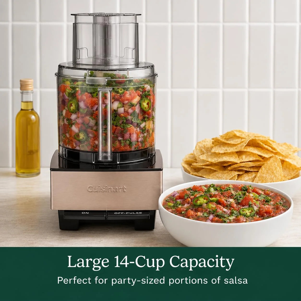 Cuisinart DFP-14UMBY 14-Cup Food Processor (Umber)