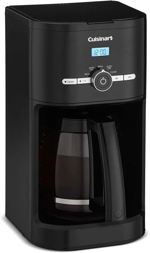 Cuisinart Classic 12-Cup Programmable Coffeemaker, Black, DCC-1120BKNAS