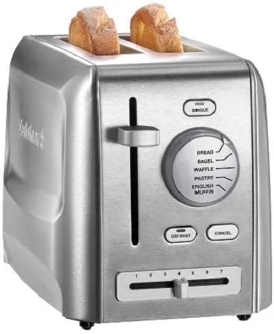 Cuisinart CPT-620P1 2-Slice Custom Select Toaster, Stainless Steel