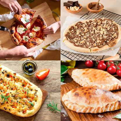 Cuisinart Indoor Pizza Oven, Bakes 12" Pizzas in Minutes, Countertop Electric Pizza Oven Heats up to 700°F, Large Viewing Window, Interior Light, Includes 12.5" Pizza Stone, CPZ-120, Stainless Steel