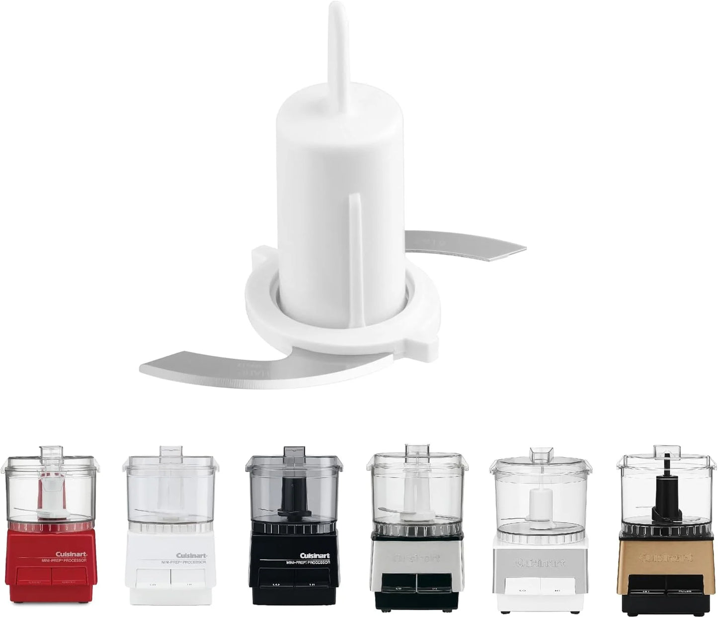 Cuisinart DLC-196ATX Mini-Prep Replacement Part – Fits DLC-1 Series Models (DLC-1R, DLC-1BCH, DLC-1RD, DLC-1BK, DLC-1BW, DLC-1SSBKS, DLC-1SSW, DLC-1, DLC-1CP, DLC-1SS) – Only Fits Models Pictured