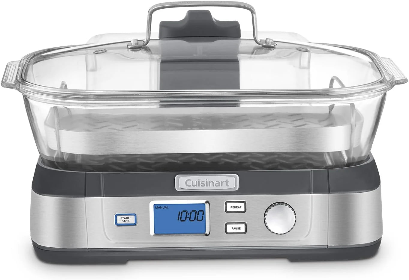 Cuisinart Glass Food Steamer, 5 Pre-Programmed Settings, 5-Liter Capacity