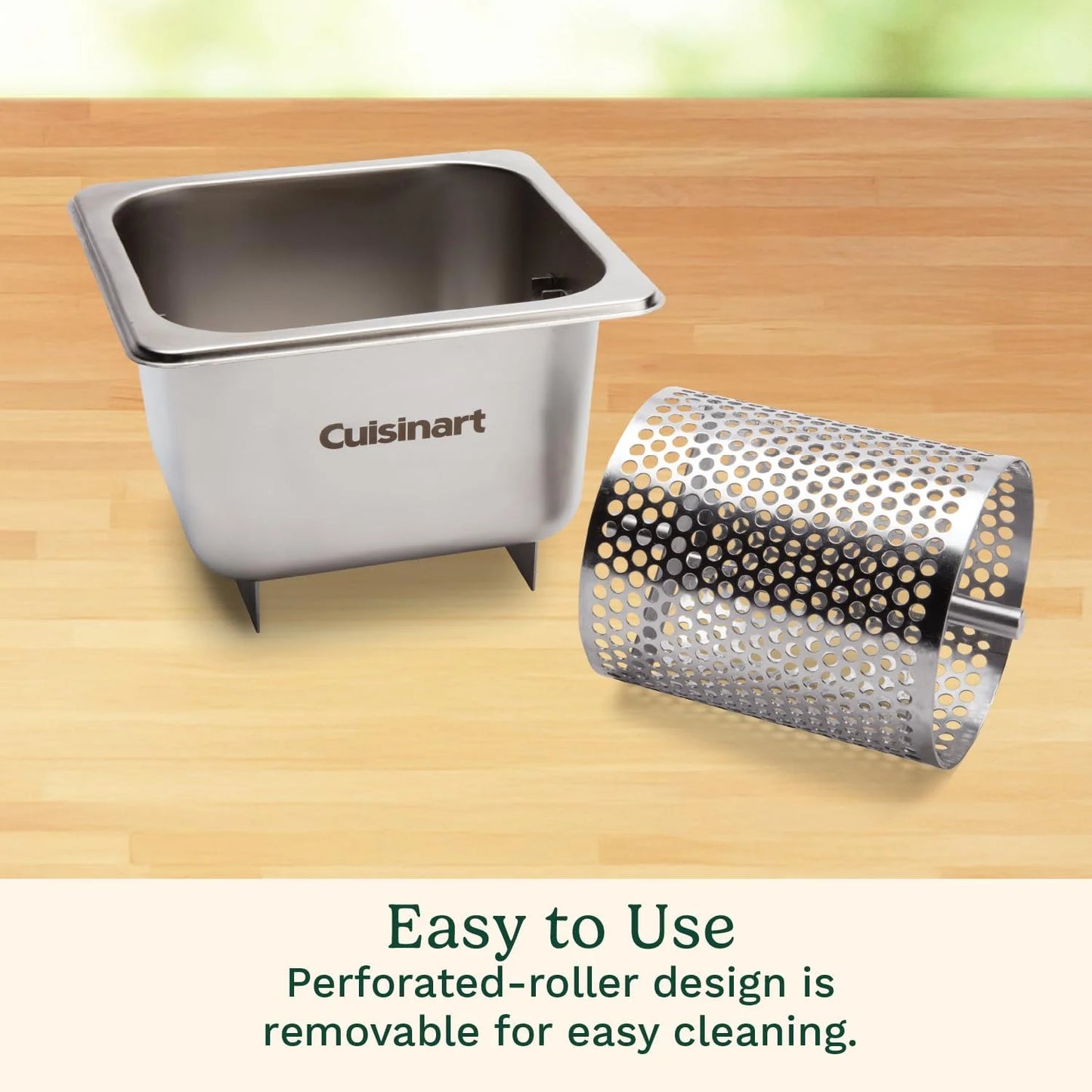 Cuisinart Butter Roller for Griddle, Quick-Heating Stainless Steel