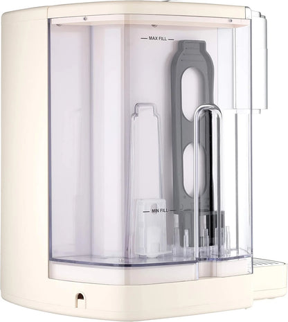Cuisinart Coffee Maker, Single Serve 72-Ounce Reservoir Coffee Machine, Programmable Brewing & Hot Water Dispenser, Stainless Steel, Cream