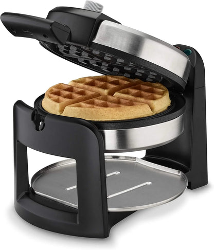 Cuisinart Flip Belgian Waffle Maker, NonStick, Stainless Steel, 1" Thick
