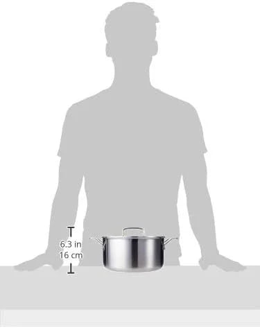 Cuisinart MCP44-24N MultiClad Pro 6-Quart Skillet, Saucepot w/Cover