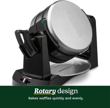 Cuisinart Double Flip Belgian Waffle Maker, Stainless Steel, 1400W