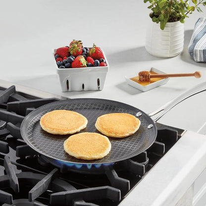 Cuisinart Griddle Pan PurelySear Hybrid Stainless Steel 12 Inch
