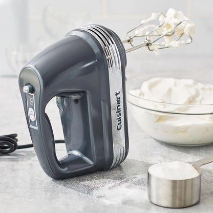 Cuisinart HM-70MGSLT Power Advantage 7-Speed Hand Mixer, Grey