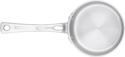 Cuisinart FCT19-14 French Classic Tri-Ply Stainless 1-Quart Saucepan with Cover