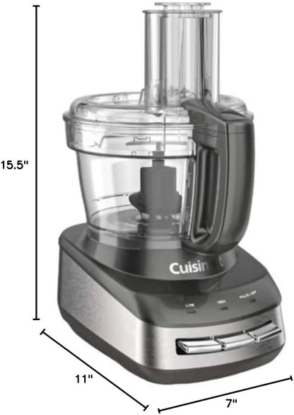 Cuisinart FP-110AG Core Custom 10-Cup Multifunctional Food Processor, Anchor Gray