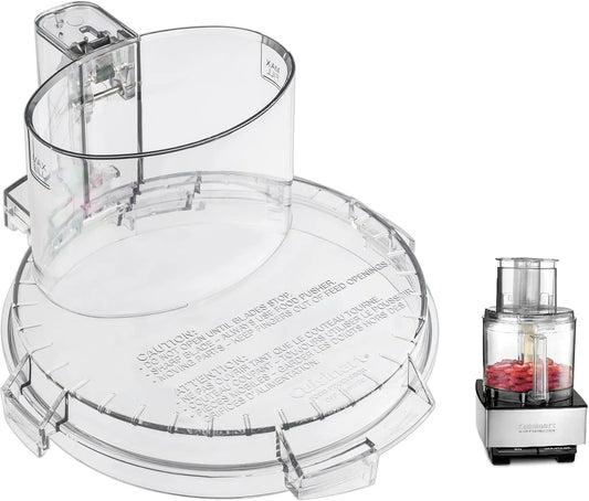 Cuisinart DFP-14NWBCT1 Replacement Clear Food Processor Work Bowl Cover, Tritan, Compatible Only with Bowl DLC-005AGTXT1, Fits Model DFP-14, Will Not Work with Your Current Bowl