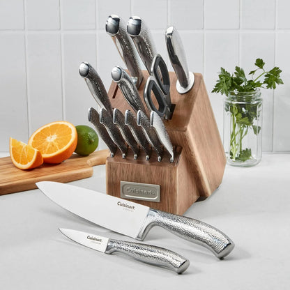 Cuisinart 15-Piece Stainless Steel Soft Hammer Block Set