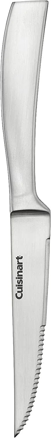 CUISINART Block Knife Set, 15pc Cutlery Knife Set with Steel Blades for Precise Cutting, Lightweight, Stainless Steel, Durable & Dishwasher Safe, C99SS-15P (Pack of 2)