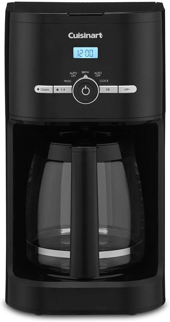 Cuisinart Classic 12-Cup Programmable Coffeemaker, Black, DCC-1120BKNAS