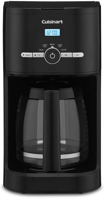 Cuisinart Classic 12-Cup Programmable Coffeemaker, Black, DCC-1120BKNAS