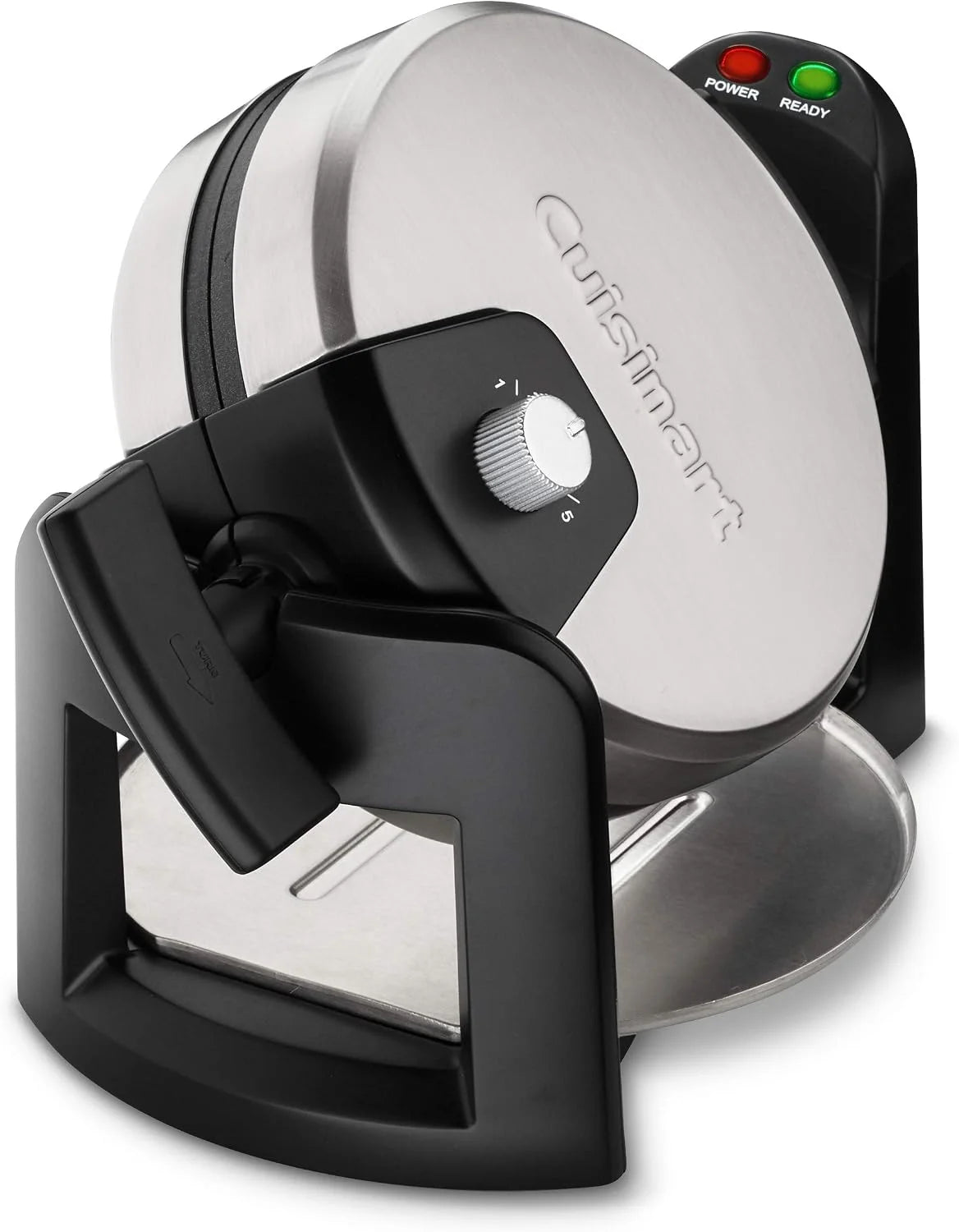Cuisinart Flip Belgian Waffle Maker, NonStick, Stainless Steel, 1" Thick