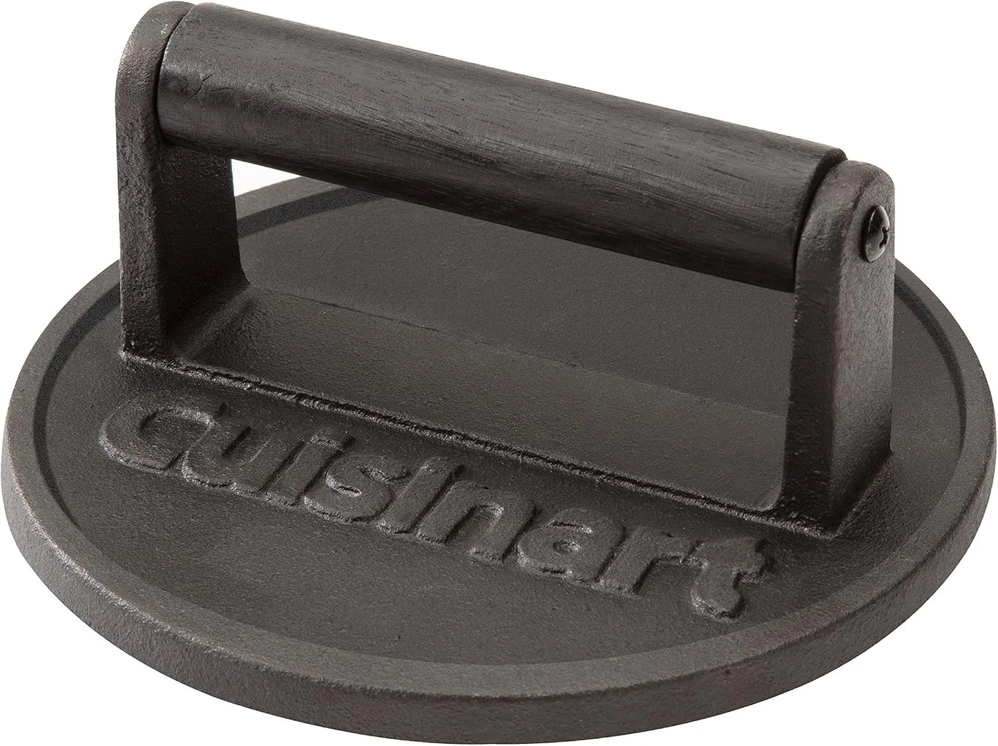 Cuisinart Smash Burger Press, Cast Iron, 6.5" Round Burger Smasher