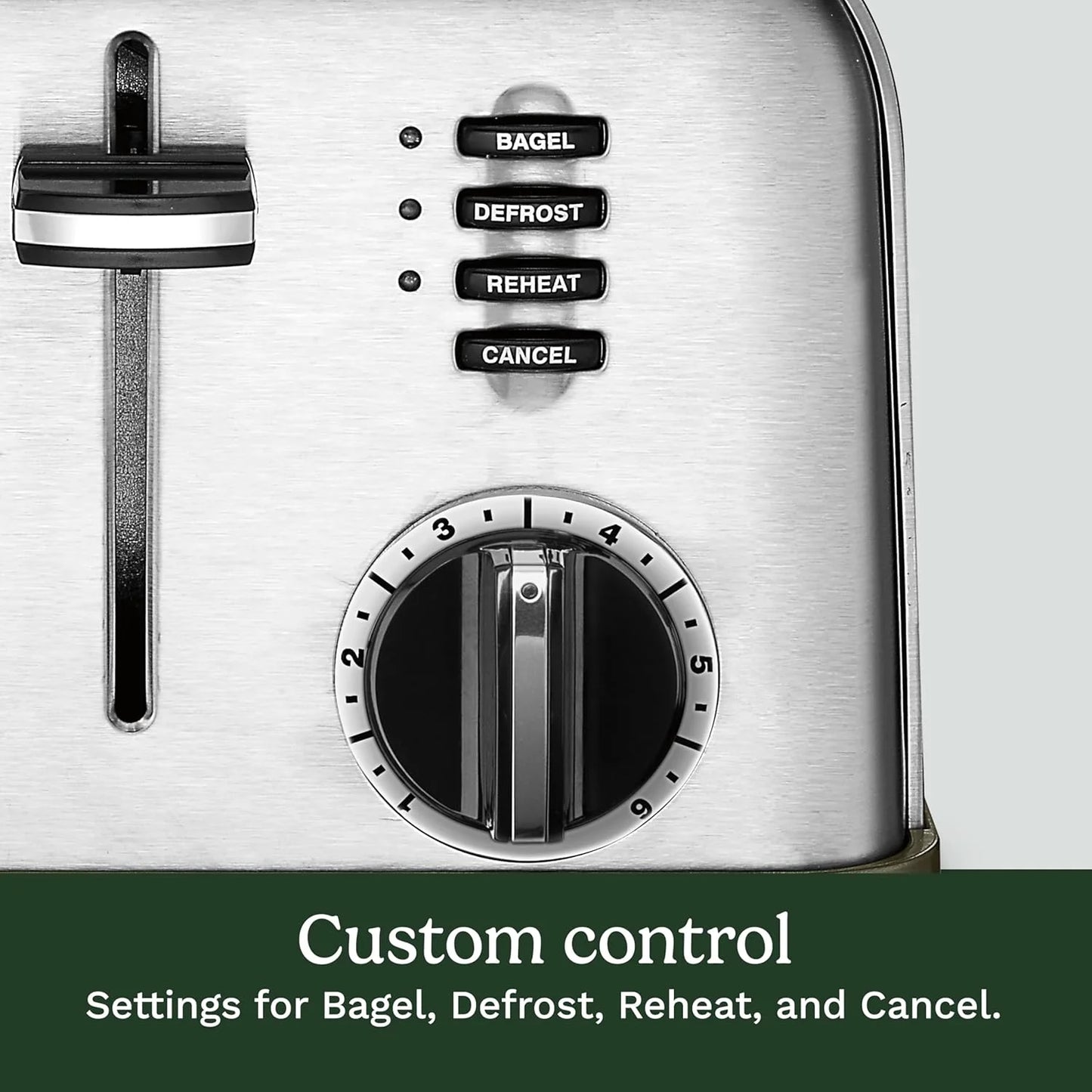 Cuisinart Toaster, Extra-Wide Slots, Stainless Steel, 4-Slice