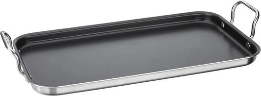 Cuisinart MultiClad Pro Triple Ply Stainless 10" x 18" Non-Stick Double Burner Griddle