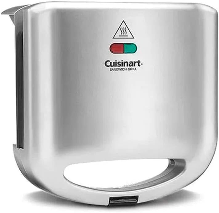 Cuisinart Sandwich Grill, Silver, WM-SW2N1NAS