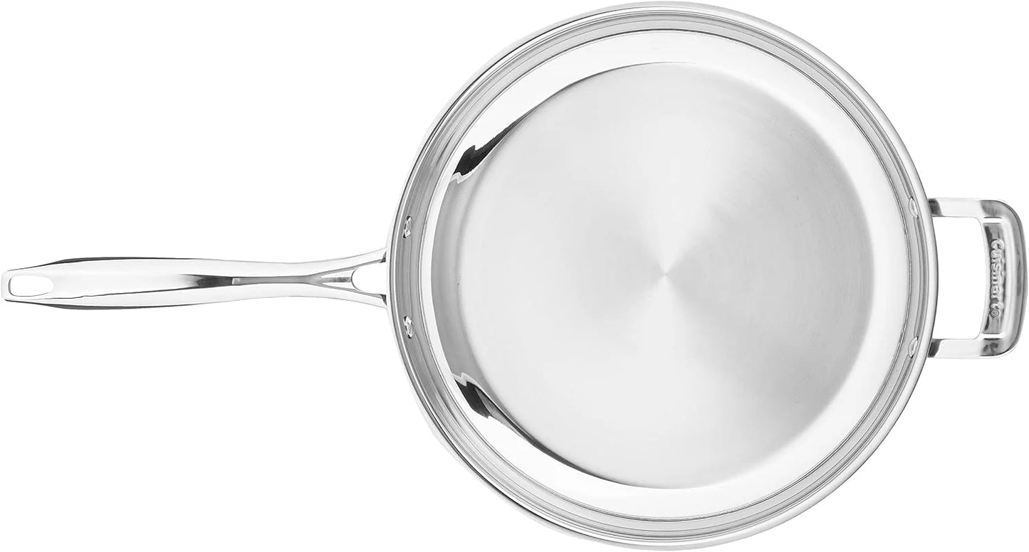 Cuisinart Professional Stainless Skillet with Helper, 12-Inch