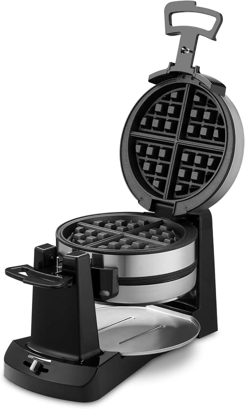 Cuisinart Double Flip Belgian Waffle Maker, Stainless Steel, 1400W