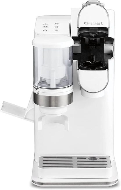 Cuisinart Single-Serve Coffee Maker + Coffee Grinder with 8 oz., 10 oz., and 12 oz. Serving Size, Compatible with Single-Cup Pods, 48-Ounce Removable Reservoir, Stainless Steel, DGB-2W
