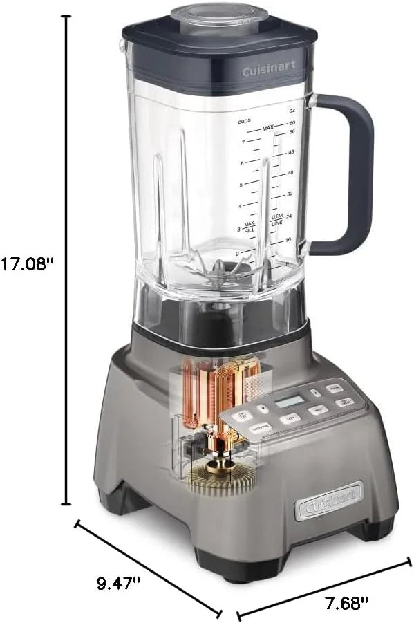 Cuisinart Hurricane Blender, 2.25 Peak, Gun Metal