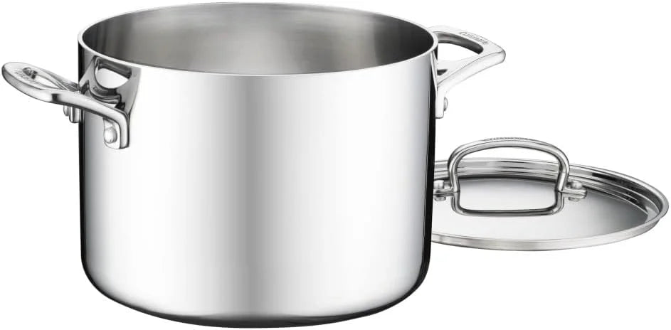 Cuisinart FCT66-22 French Classic Tri-Ply Stainless 6-Quart Stockpot with Cover