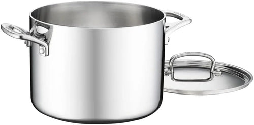 Cuisinart FCT66-22 French Classic Tri-Ply Stainless 6-Quart Stockpot with Cover