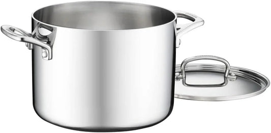 Cuisinart FCT66-22 French Classic Tri-Ply Stainless 6-Quart Stockpot with Cover