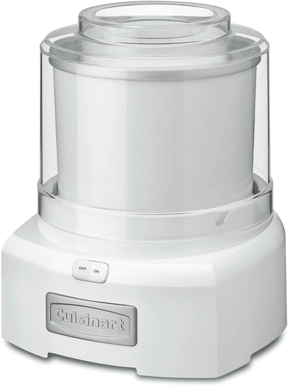 Cuisinart Ice Cream Maker Machine, Ready in 20, 1.5 qt Freezer Bowl