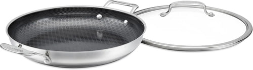 Cuisinart FusionPlus Everyday Pan with Lid, Stainless Steel Nonstick, 12"