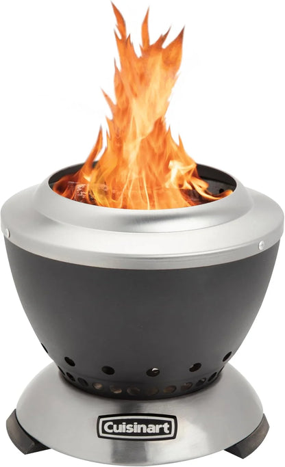 Cuisinart Outdoor Fire Pit, Cleanburn Smokeless System, Wood Burning, 7.5"