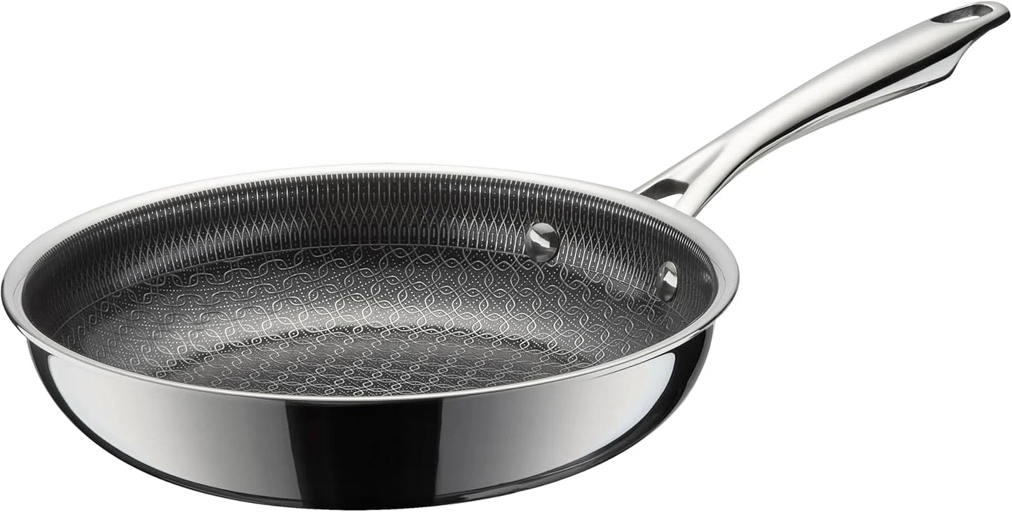 Cuisinart Skillet, PurelySear Hybrid, Tri-Ply Stainless Steel, 8 Inch