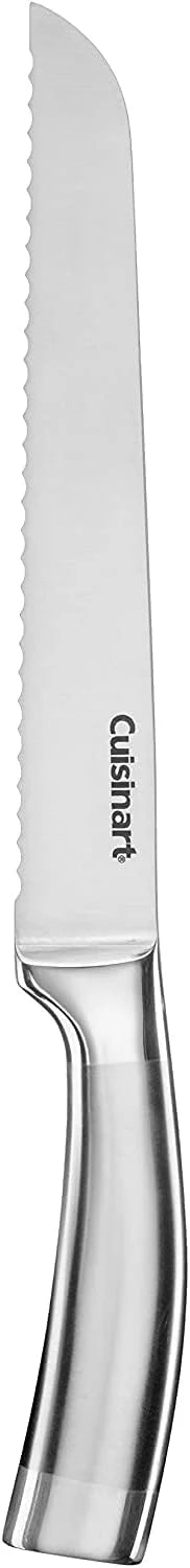 CUISINART Block Knife Set, 15pc Cutlery Knife Set with Steel Blades for Precise Cutting, Lightweight, Stainless Steel, Durable & Dishwasher Safe, C99SS-15P (Pack of 2)