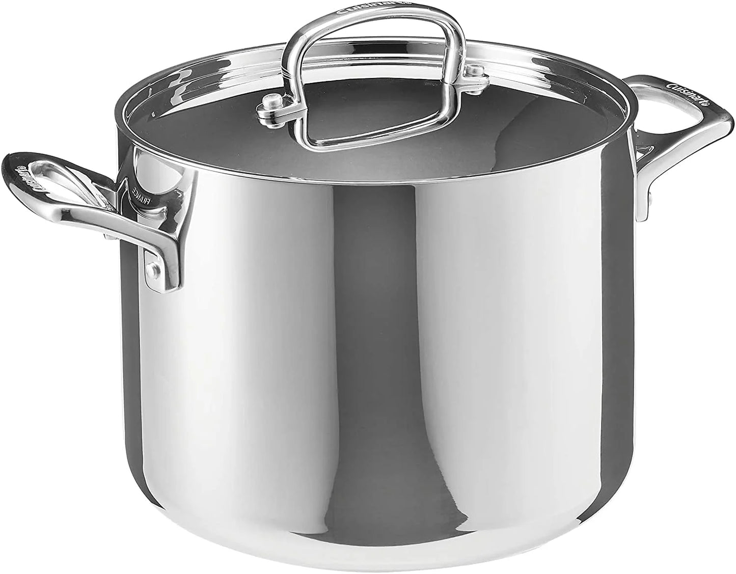 Cuisinart FCT66-22 French Classic Tri-Ply Stainless 6-Quart Stockpot with Cover