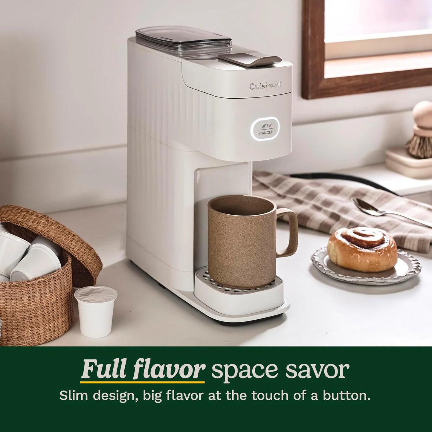 Cuisinart Soho™ Single-Serve Coffeemaker, Truffle, SS-7TR